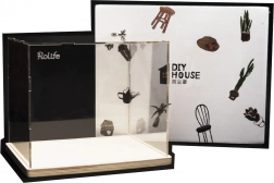 Plexisklový kryt na modely miniatúrnych domčekov