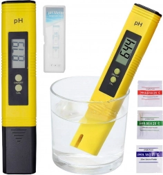 Digitálny pH meter na testovanie vody