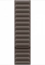 Magnetický vrúbkovaný remienok sivohnedý pre puzdro 46 mm - veľkosť S/M