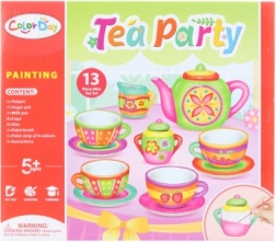 Maľovanie vlastného keramického čajového setu