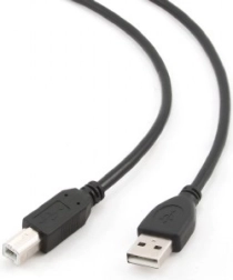 USB kábel 2.0 AM–BM 1 m, čierny