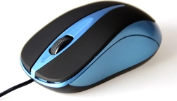 Optická myš Media-Tech PLANO čierno-modrá