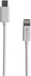Kábel USB‑C na Lightning 1 m MFi Natec Prati biely