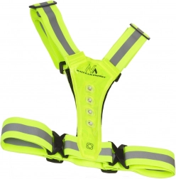 LED bezpečnostný postroj pre bežcov Maclean Energy