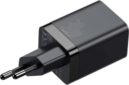 Rýchlonabíjačka Baseus Super Si Pro USB + USB-C 30 W čierna