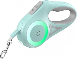 Automatické LED vodítko pre domáce zvieratá - Zelené, 3m