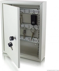 Oceľová skrinka na kľúče pre 42 kľúčov