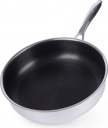 hlboká nerezová panvica COOKCELL 28 cm
