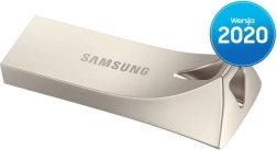 Pendrive BAR Plus USB 3.1 128 GB Strieborná Šampiň
