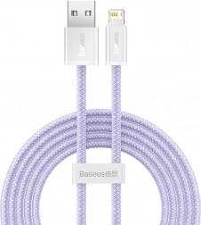 USB–Lightning kábel BASEUS Dynamic 2, 2 m, 2,4 A, fialový