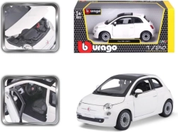 Bburago Fiat 500 model autíčka 1:24 biela