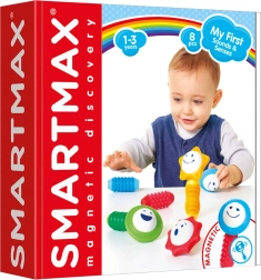 SmartMax magnetická stavebnica pre rozvoj zmyslov - 8 dielikov