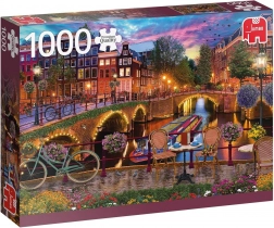 JUMBO puzzle vodné kanály v Amsterdame – 1000 dielikov