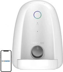 smart automatické krmítko pre psov a mačky s Wi‑Fi DOGNESS mini, biele