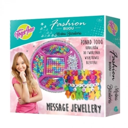 Súprava na výrobu náramkov s písmenkami Message Jewellery