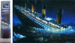 Diamantové maľovanie Titanic 30 × 40 cm