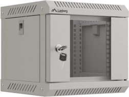 Nástenná racková skriňa 10 palcov 4U 300x300 sivá