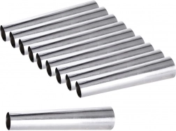 Cukrárske trubičky 10 cm, sada 10 ks