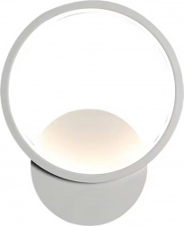 Biely LED nástenný svietidlo