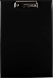 Jednoduchá čierna Classic A4 plastová