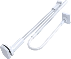 Baseus flexibilný držiak telefónu a tabletu s klipom – strieborný