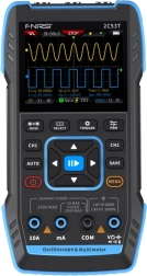 FNIRSI 2C53T prenosný osciloskop, multimeter a generátor signálu 3 v 1
