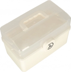 Veľký multifunkčný organizér na lieky s bezpečnostným zámkom