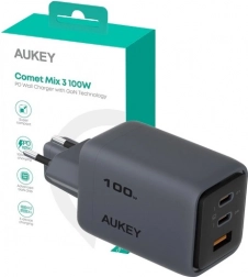 Aukey Rýchla Nabíjačka Comet Mix 3 s 3 Uvsky 100W