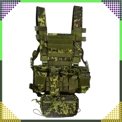 Taktická vesta MOLLE ľahká, modulárna a nastaviteľná pre airsoft a outdoor