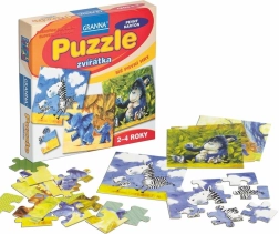 Granna puzzle zvieratá – moje prvé skladačky pre deti