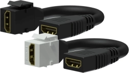 Keystone adaptér HDMI A samica - HDMI A samica Modul na kábli biely - VCK450/W