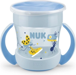 NUK hrnček Mini Magic Cup 160 ml modrý