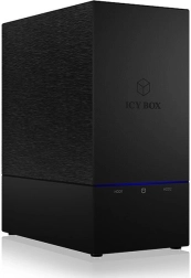 Externý box ICY BOX pre 2× 3,5" HDD s RAID a USB 3.0