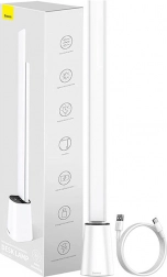 Skladacia stolová LED lampa BASEUS Smart Eye, nabíjacia, biela