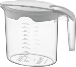 Plastový džbán s viečkom 1 l