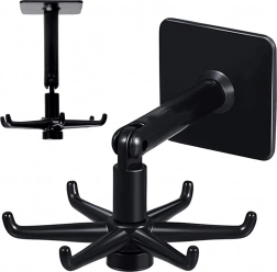 Otočný organizér na stenu pre kuchyňu a kúpeľňu