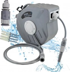 Automatický nástenný záhradný hadicový navijak 20 m BITUXX