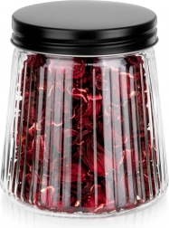 Sklenená dóza na sypké potraviny s viečkom 700 ml