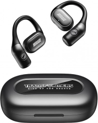 Bezdrôtové slúchadlá TWS TRANSFORMERS otvorená konštrukcia čierna