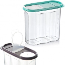 Dóza na sypké potraviny s dávkovačom a odmerkou 1,7 l