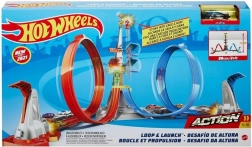 Hot Wheels veža Súboj vo výške pretekárska dráha s klietkou víťaza