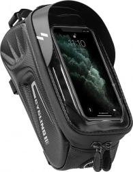 Vodeodolná rámová brašňa na bicykel MalTrack s držiakom na telefón