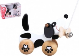 Ťahací drevený psík