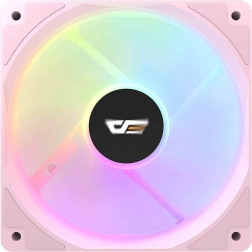 Počítačový ventilátor Darkflash CL12 LED ružový