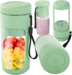 Prenosný mini mixér na smoothie s USB nabíjaním, 450 ml