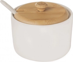 Porcelánová cukornička s lyžičkou WHITELINE 240 ml