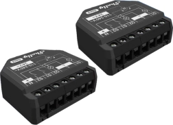 Shelly 2pm gen3 sada 2 inteligentných dvojkanálových spínačov wifi/bluetooth