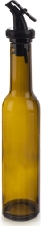 Sklenená fľaša na olej a ocot s dávkovačom 210 ml