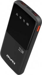 Powerbanka 10000mAh s rýchlonabíjaním 22,5W, 2xUSB + USB-C