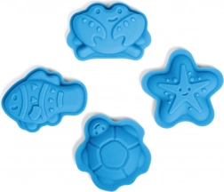 Silikónové formičky do piesku Ocean – BIGJIGS TOYS